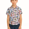 Discount Disney 100 - Air Mail Button Down Shirt Kids/BOY Boys