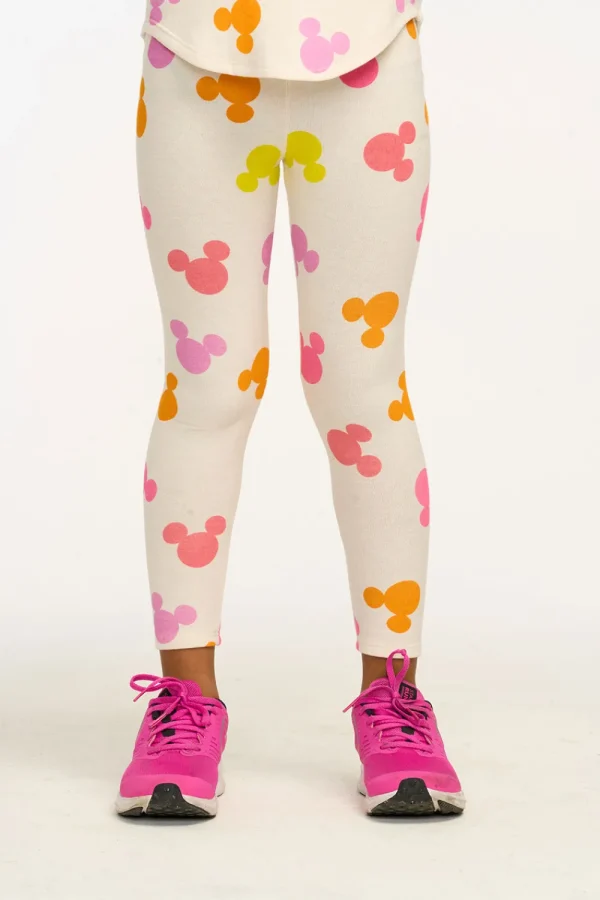 Best Sale Disney Mickey Mouse "All Over Icons" Leggings Kids Girls