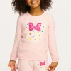 New Disney Minnie Mouse "Bowtastic" Pullover Kids Girls