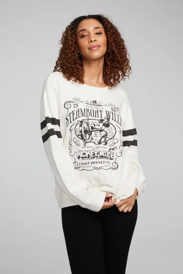 Store Disney Steamboat Willie Pullover Women Loungewear | Graphics