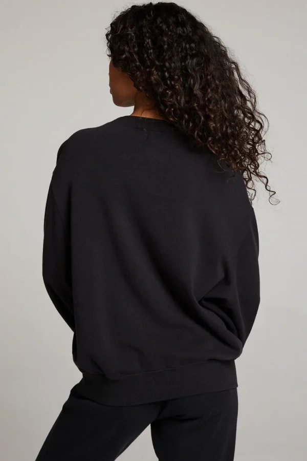 Cheap Distressed Bolt Long Sleeve Women Loungewear | Tops
