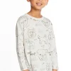 Outlet Dog Sketchpad Boys Charity Long Sleeve Crew Neck Tee Kids/BOY Boys