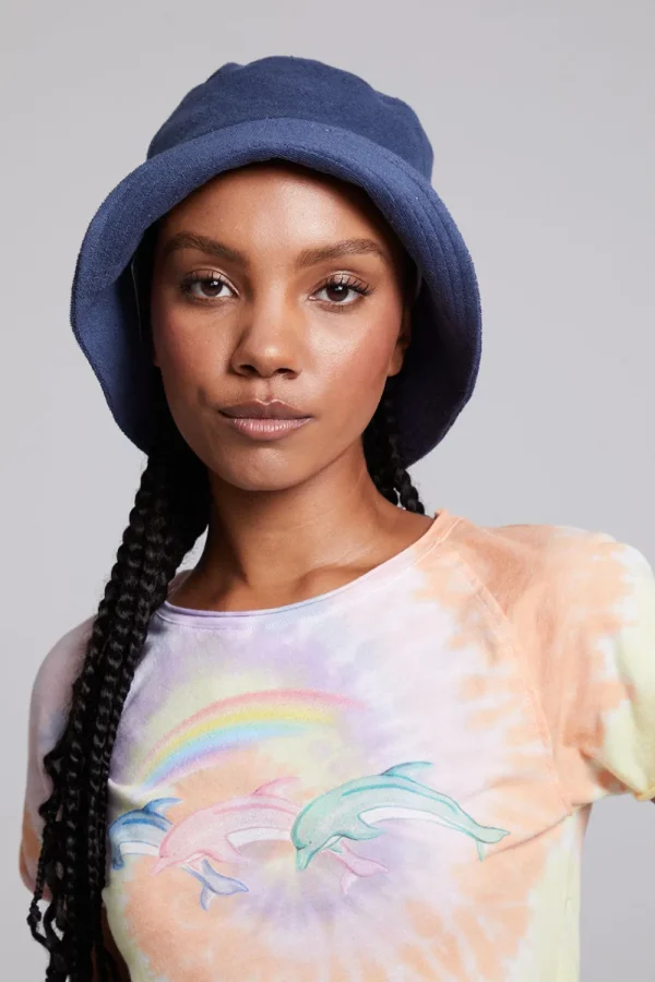 Discount Dogtown Navy Blue Baby Bucket Hat Women Loungewear