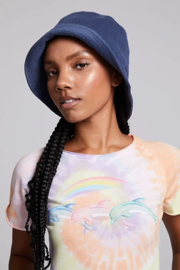 Discount Dogtown Navy Blue Baby Bucket Hat Women Loungewear