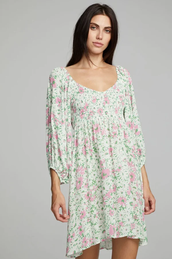 Flash Sale Dolce Mini Dress - Daisy Floral Print Women Loungewear | Dresses