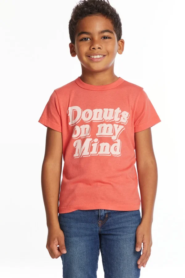 Cheap Donuts On My Mind Boys Tee Kids/BOY Boys