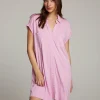 Clearance Downtown Pastel Lavender Mini Dress Women Loungewear | Dresses