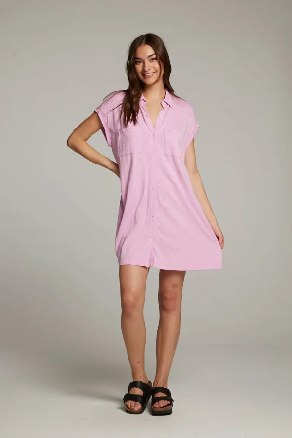 Clearance Downtown Pastel Lavender Mini Dress Women Loungewear | Dresses