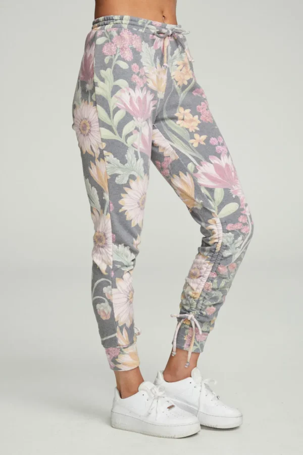 Sale Drawstring Shirred Cuffed Slim Jogger Women Bottoms
