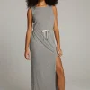 Discount Durangoo Streaky Grey Maxi Dress Women Loungewear | Dresses