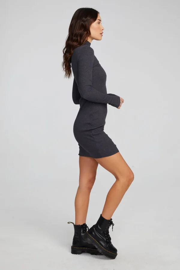 Cheap Edita Shadow Black Mini Dress Women Loungewear | Dresses