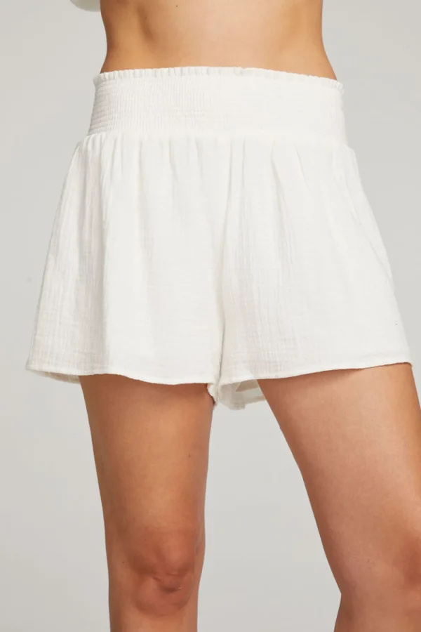 Fashion Electra White Short Women Loungewear | Bottoms