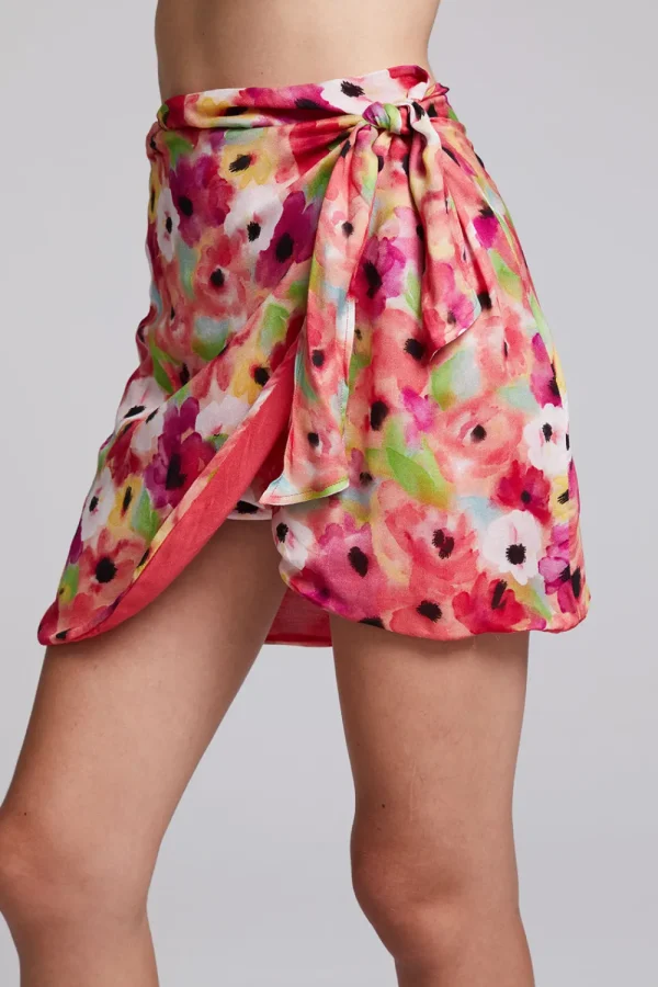 Best Sale Elena Poppy Floral Mini Skirt Women Loungewear | Bottoms