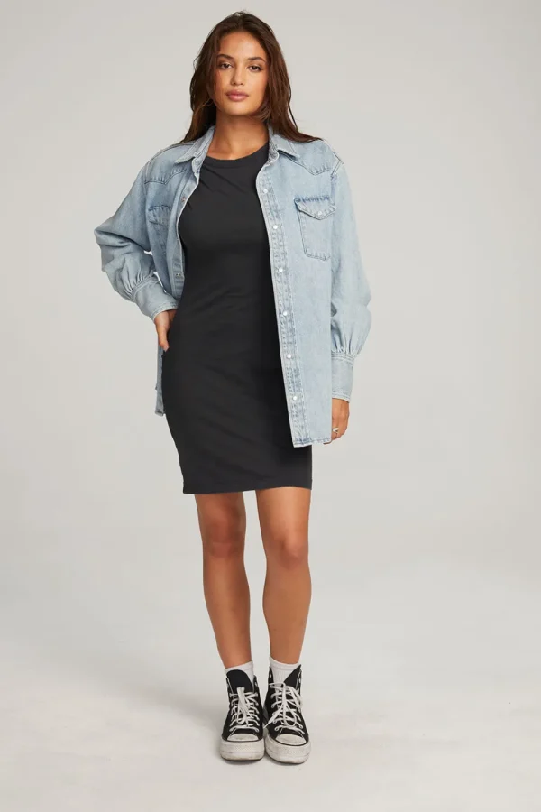 Store Elk Classic Blue Button Down Women Loungewear | Tops