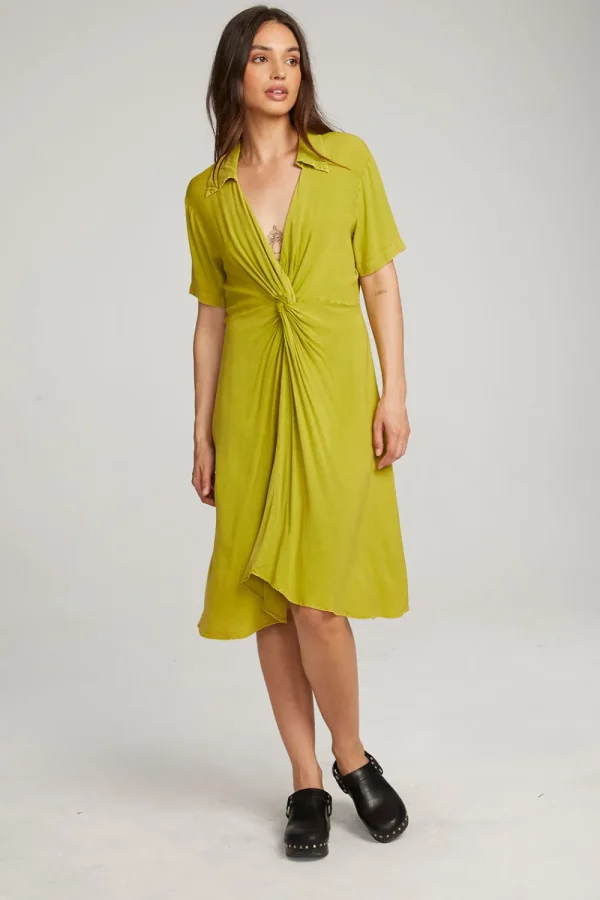 Hot Elsa Citron Midi Dress Women Loungewear | Dresses