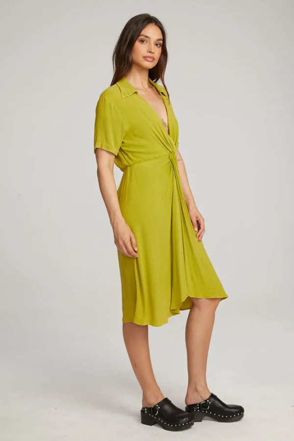 Hot Elsa Citron Midi Dress Women Loungewear | Dresses