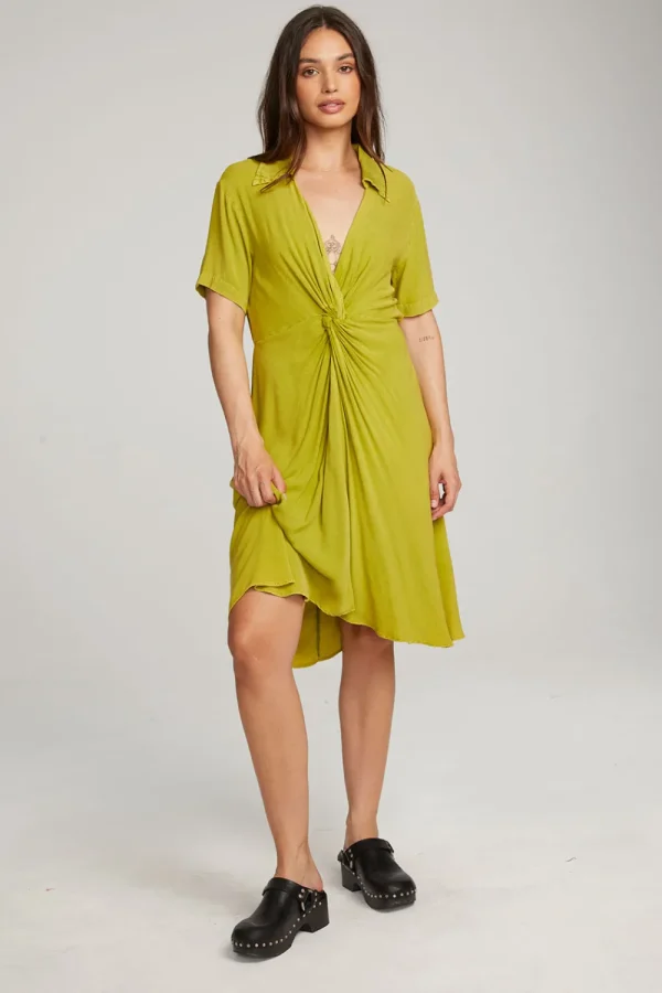 Hot Elsa Citron Midi Dress Women Loungewear | Dresses
