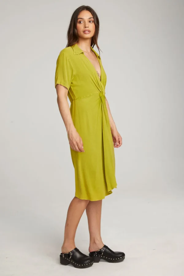 Hot Elsa Citron Midi Dress Women Loungewear | Dresses