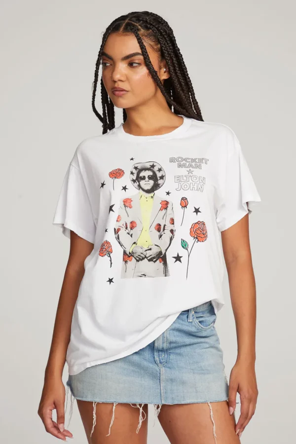 Sale Elton John Rocket Man Tee Women Loungewear | Music