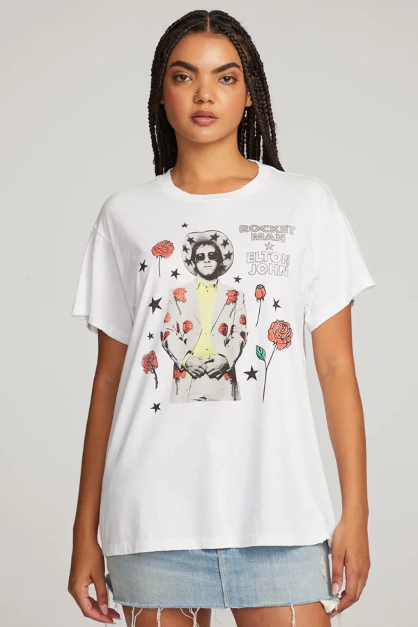 Sale Elton John Rocket Man Tee Women Loungewear | Music