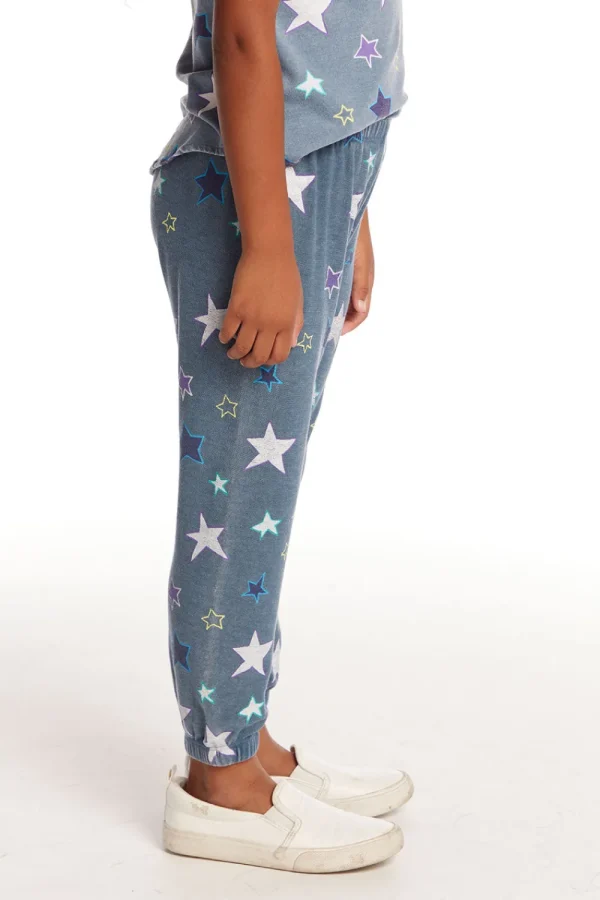 Online Embroidery Stars Girls Cozy Knit Sweatpant Kids Girls