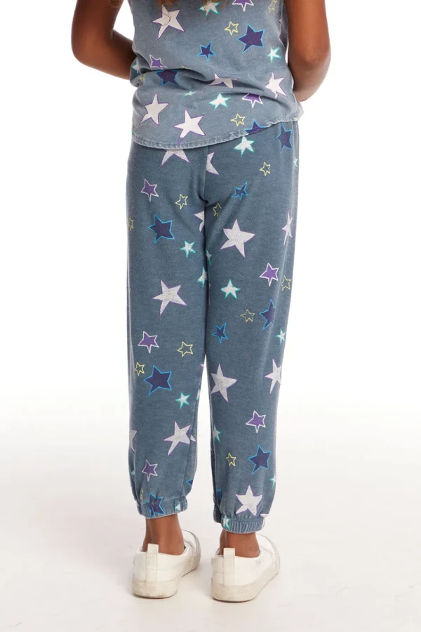 Online Embroidery Stars Girls Cozy Knit Sweatpant Kids Girls