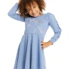 Outlet Embroidery Unicorn Dress Kids Girls