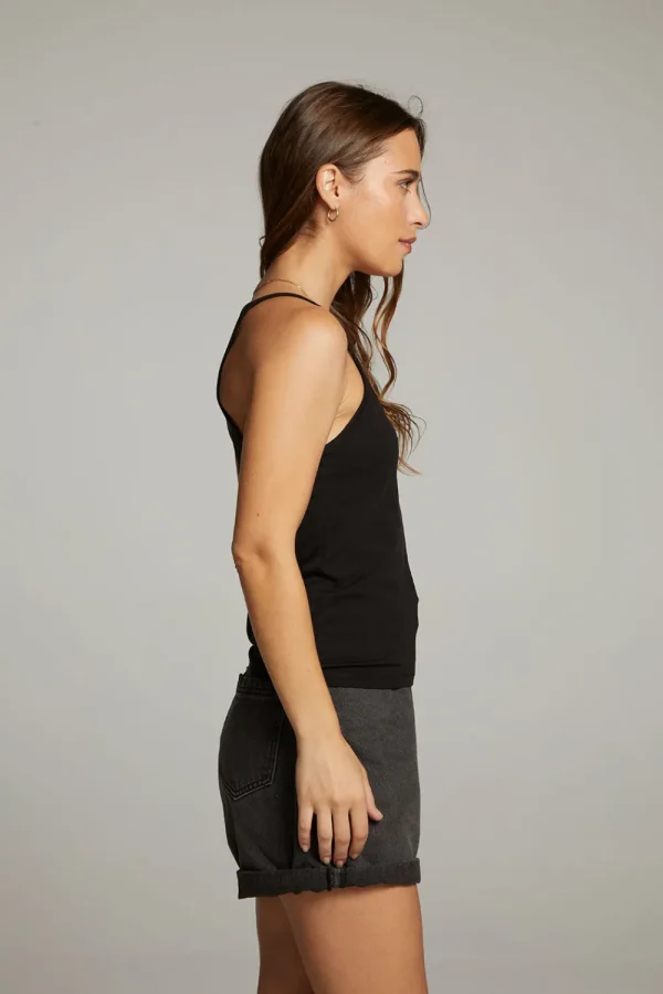 Fashion Emma Black Tank Top Women Loungewear | Tops