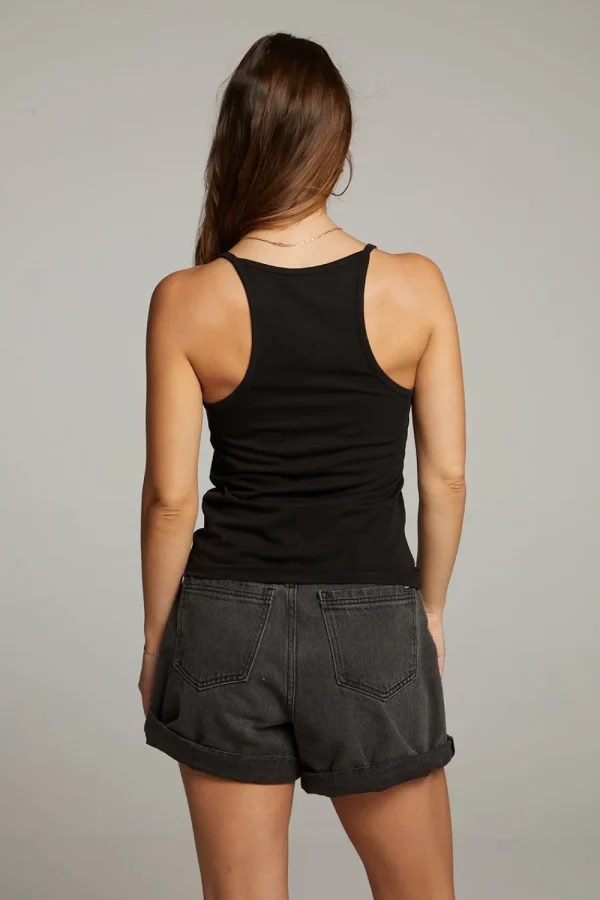 Fashion Emma Black Tank Top Women Loungewear | Tops