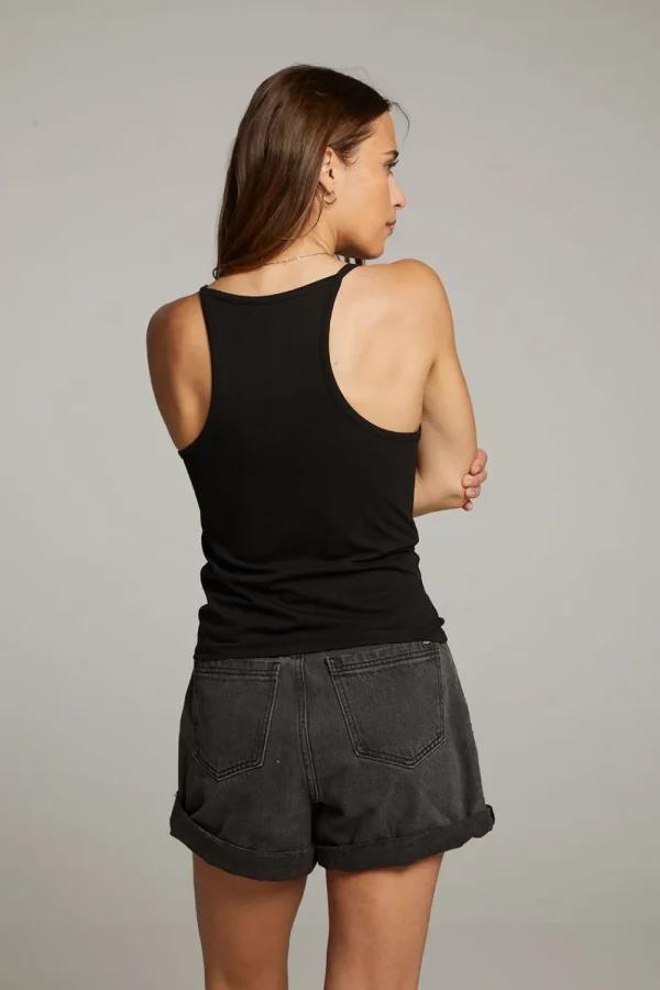 Fashion Emma Black Tank Top Women Loungewear | Tops