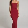 Flash Sale Emma Blood Red Maxi Dress Women Loungewear | Dresses