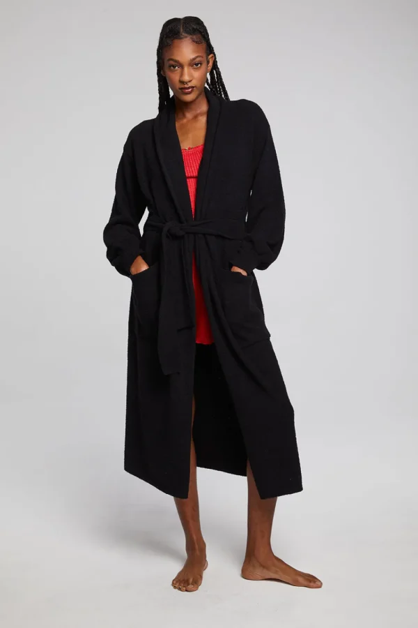 Discount Evee Maxi Licorice Cardigan Women Outerwear | Tops