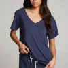 Outlet Everyday Essential Canopy V Neck Tee Women Loungewear | Tops
