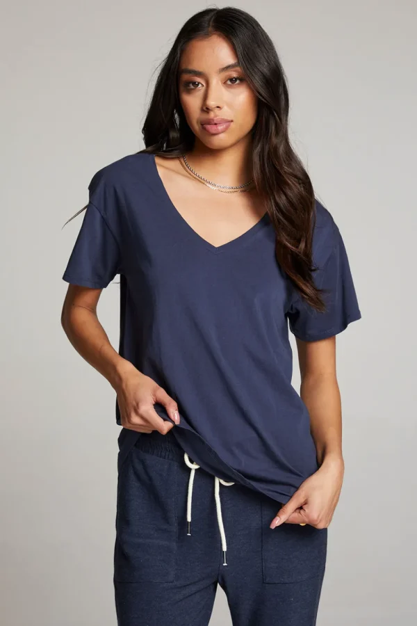 Outlet Everyday Essential Canopy V Neck Tee Women Loungewear | Tops