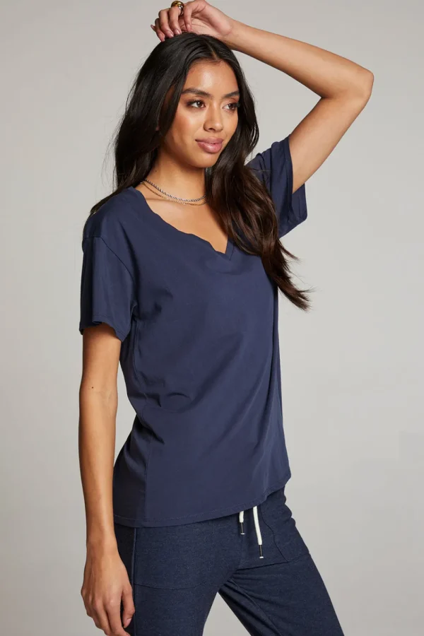 Outlet Everyday Essential Canopy V Neck Tee Women Loungewear | Tops