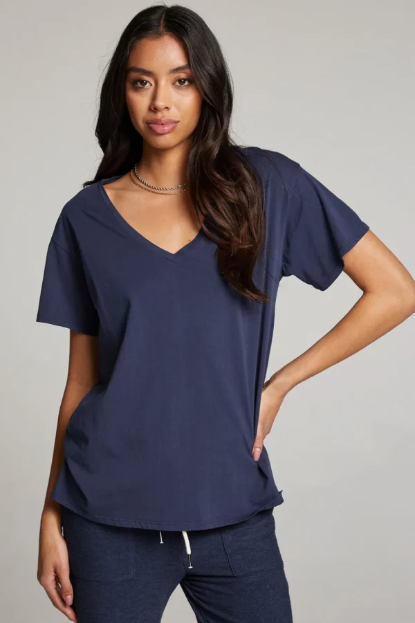 Outlet Everyday Essential Canopy V Neck Tee Women Loungewear | Tops