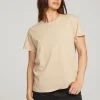 Flash Sale Everyday Essential Cappuccino Crew Neck Tee Women Loungewear | Essentials