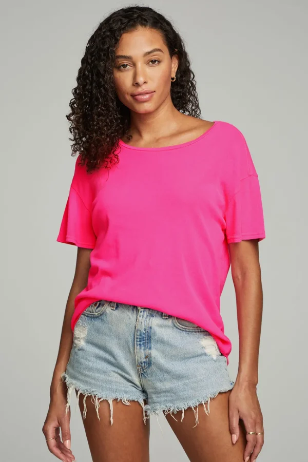 Shop Everyday Essential V Neck Tee - Dragon Women Loungewear | Essentials