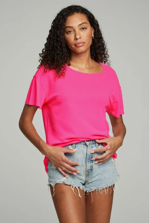 Shop Everyday Essential V Neck Tee - Dragon Women Loungewear | Essentials