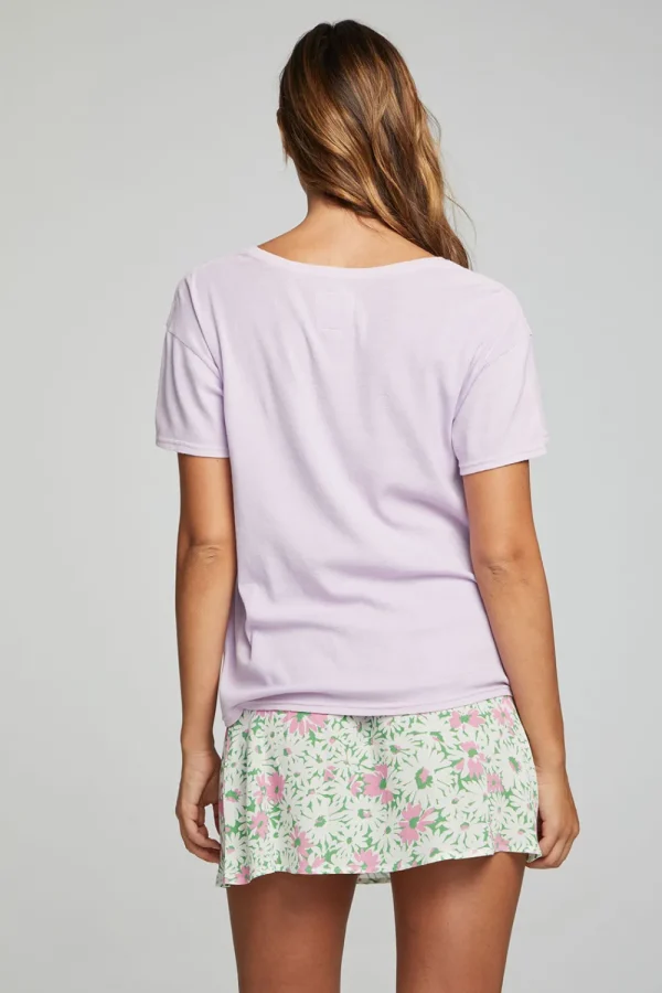 New Everyday Essential V Neck Tee Women Loungewear | Essentials
