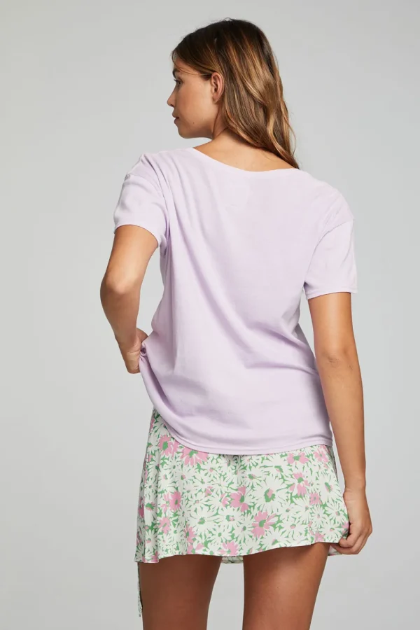 New Everyday Essential V Neck Tee Women Loungewear | Essentials