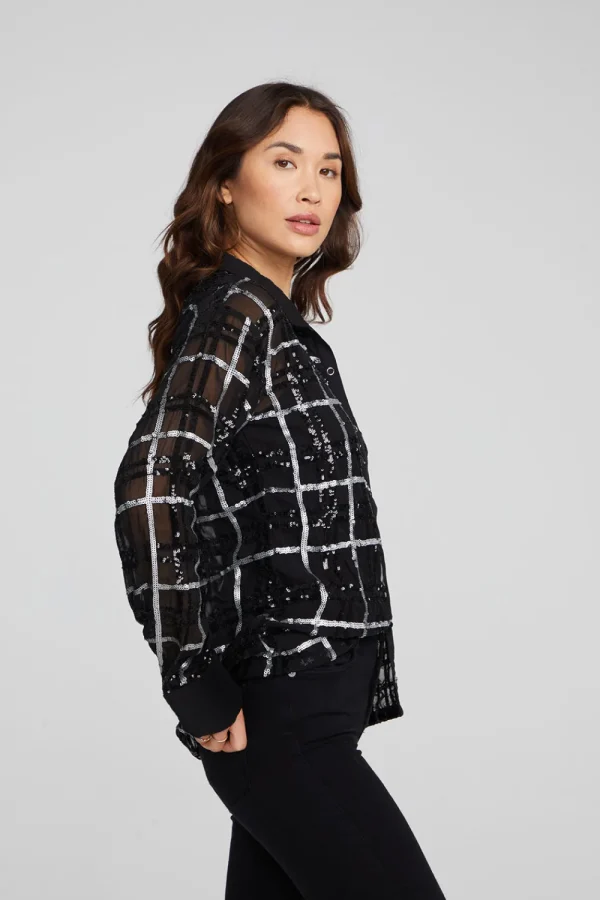Hot Evory Fairfax Plaid Button Down Women Loungewear | Tops