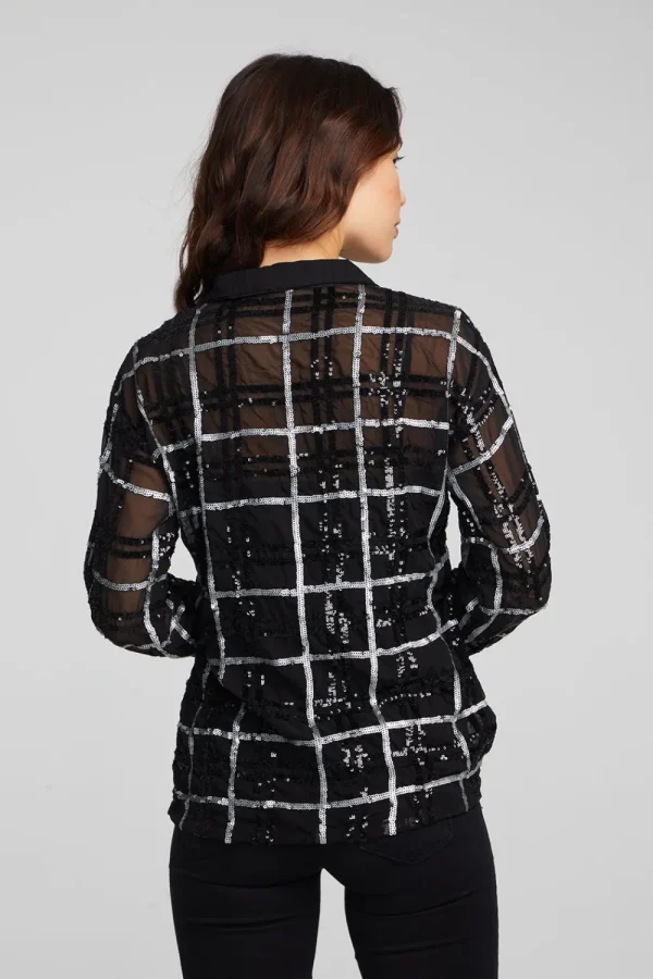 Hot Evory Fairfax Plaid Button Down Women Loungewear | Tops