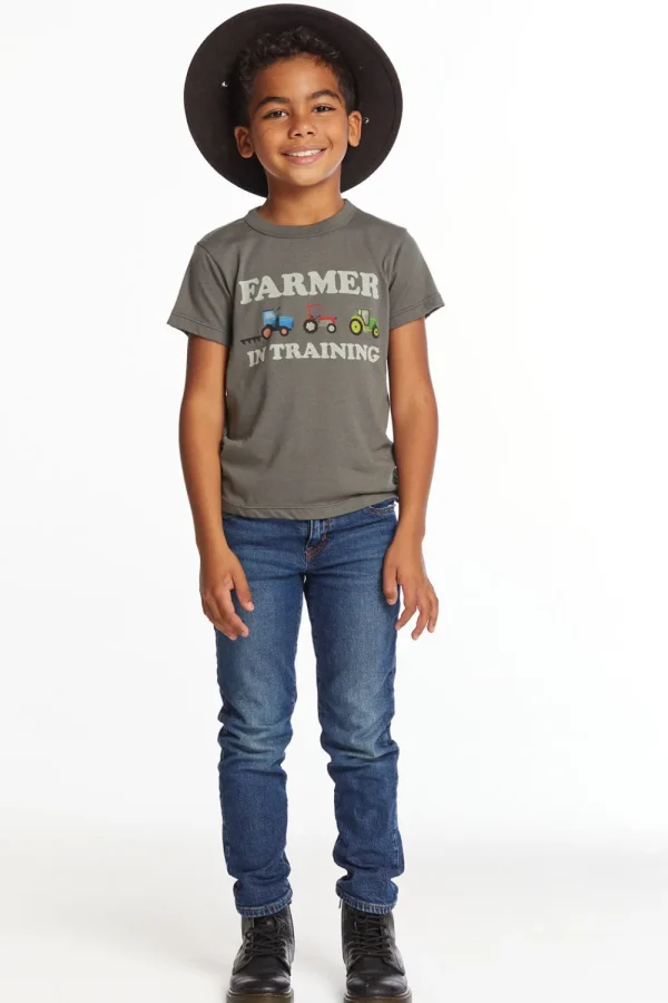 Cheap Farmer In Training Boys Tee Kids/BOY Boys
