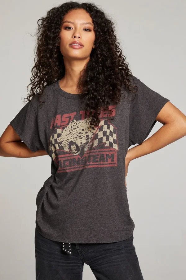 Flash Sale Fast Times Racing Team Tee Women Loungewear | Graphics
