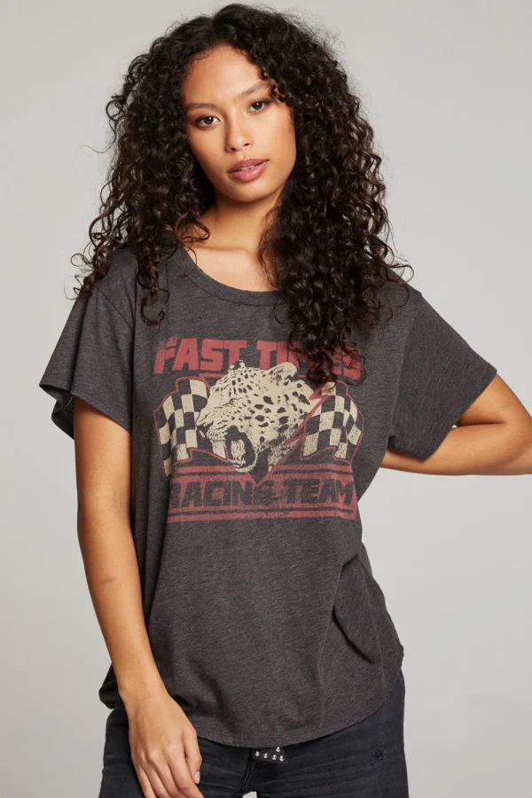 Flash Sale Fast Times Racing Team Tee Women Loungewear | Graphics