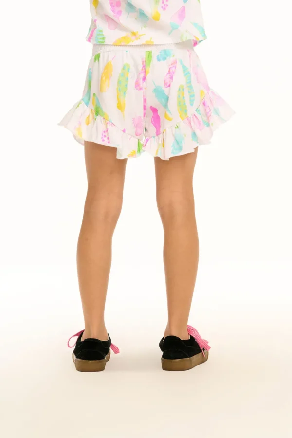 Online Feathers Grotto Shorts Kids Girls