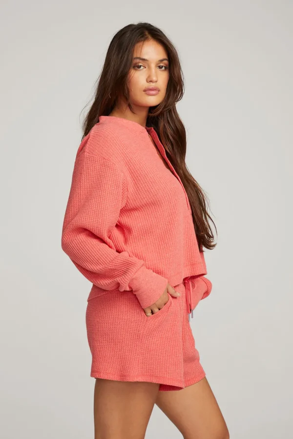 Hot Flame Long Sleeve Women Loungewear | Tops