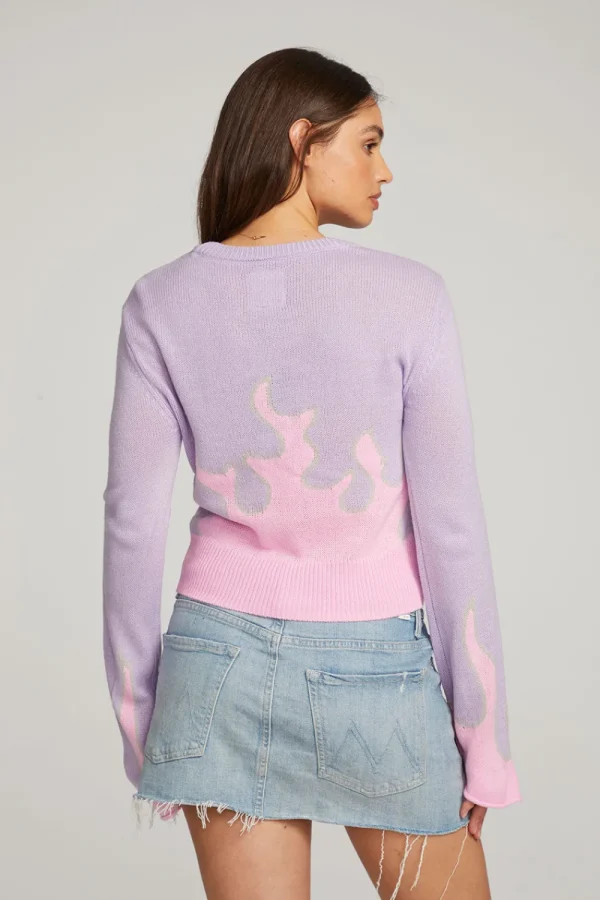Hot Flame Sweater Women Loungewear | Graphics