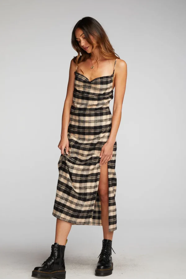 Sale Flannel Midi Slip Dress Women Loungewear | Dresses